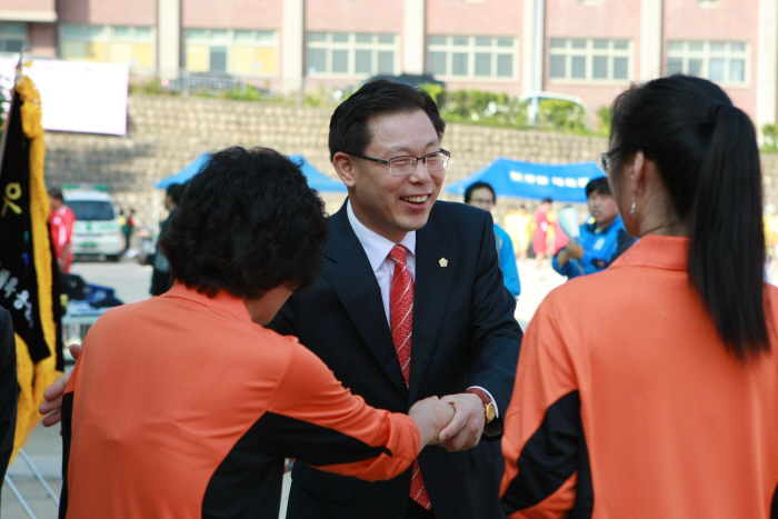 제6회 용산구청장기 족구대회 참석