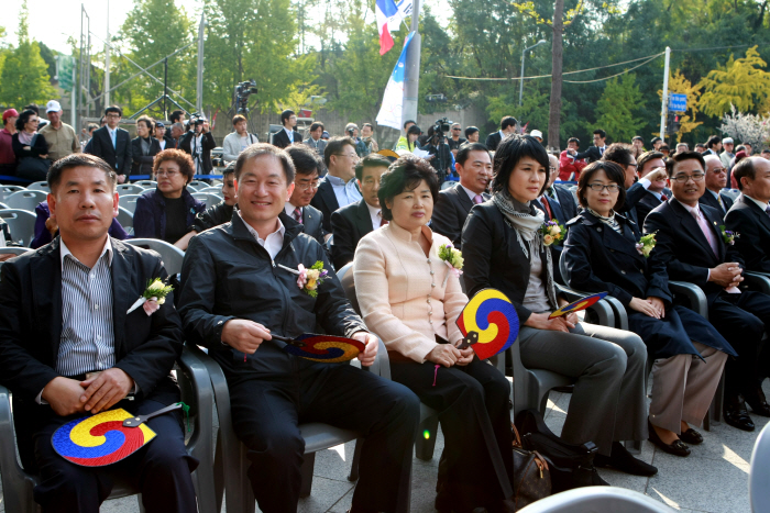 2010 이태원 지구촌 축제 참석