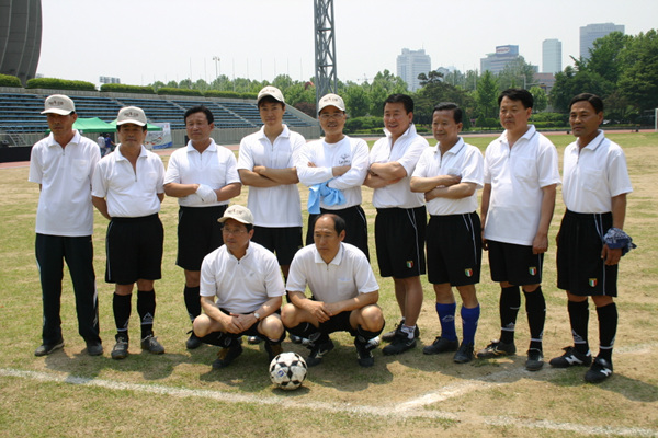 서울시 구의원 한마음 체육대회-축구경기후