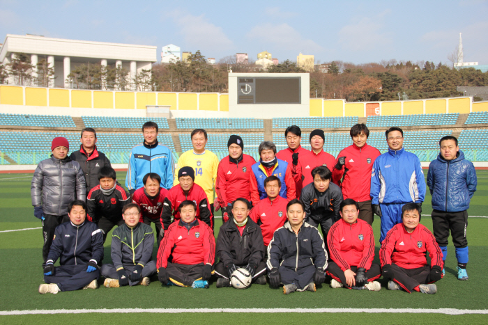 2011 용산구청직원축구회 시축제 참석