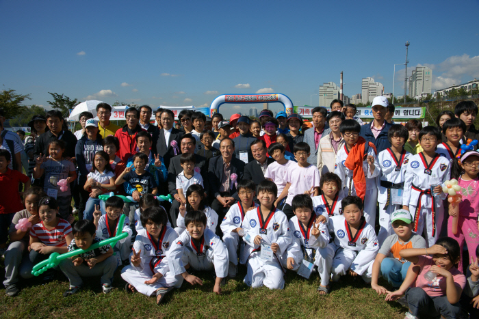 2010 용산구 생활체육 가족건강축제 참석