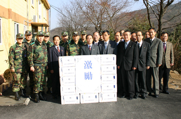 218연대 국군장병 위문