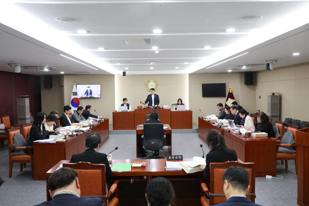 용산구의회, 제302회 제2차 정례회 예산결산위원회 8차회의(보건소)