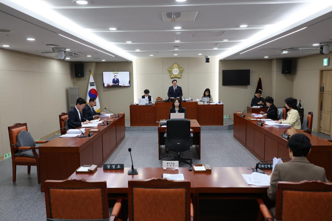 용산구의회, 제301회 임시회 복지도시위원회 회의