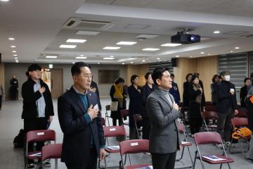 용산구의회, 민주평통 용산구협의회 2026년 1분기 회의 참석