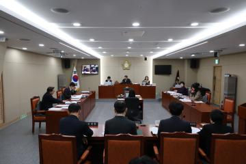 용산구의회, 제302회 제2차 정례회 복지도시위원회 1차회의