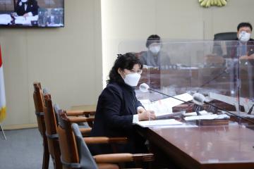 용산구의회 2021년도 행정사무감사(행정건설위원회 4일차)