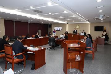 용산구의회, 제302회 제2차 정례회 행정건설위원회 행정사무감사(시설관리공단)