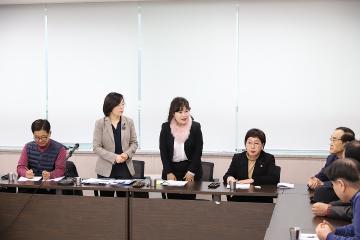 복지도시위원회 현장방문(청파동주민센터,서계동 주민 의견청취)