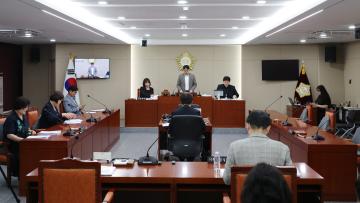용산구의회, 제307회 임시회 행정건설위원회 회의
