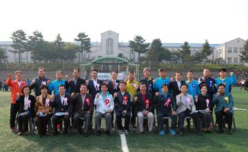 용산구 연합회장기 축구대회 참석