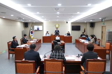 용산구의회, 제303회 임시회 복지도시위원회 1차회의