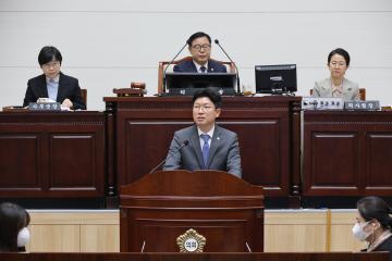 제286회 임시회 제3차 본회의(구정질문 답변)