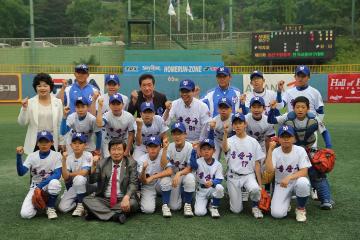 용산구청장기 전국리틀야구대회 참석