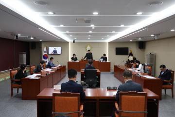 용산구의회, 제299회 임시회 행정건설위원회 1차회의