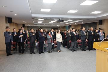 용산구의회, 바르게살기운동 용산구협의회 평가보고대회 참석