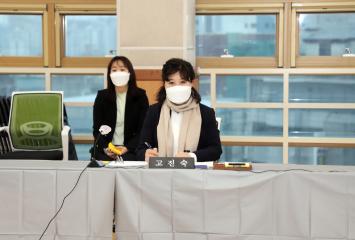 용산구의회 2021년도 행정사무감사(행정건설위원회 6일차)