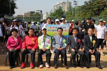 제21회 용산구청장배 테니스대회 참석